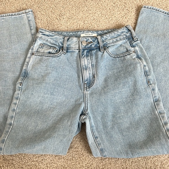 Pacsun light wash mom jeans - Picture 4 of 5